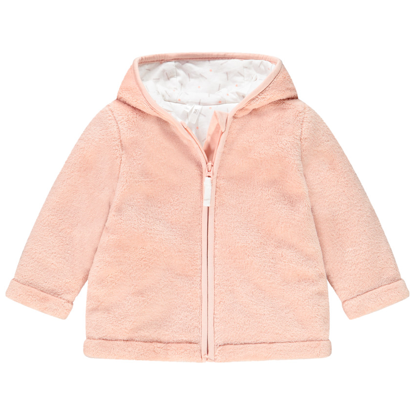 Veste en molleton à capuche pour bébé fille 