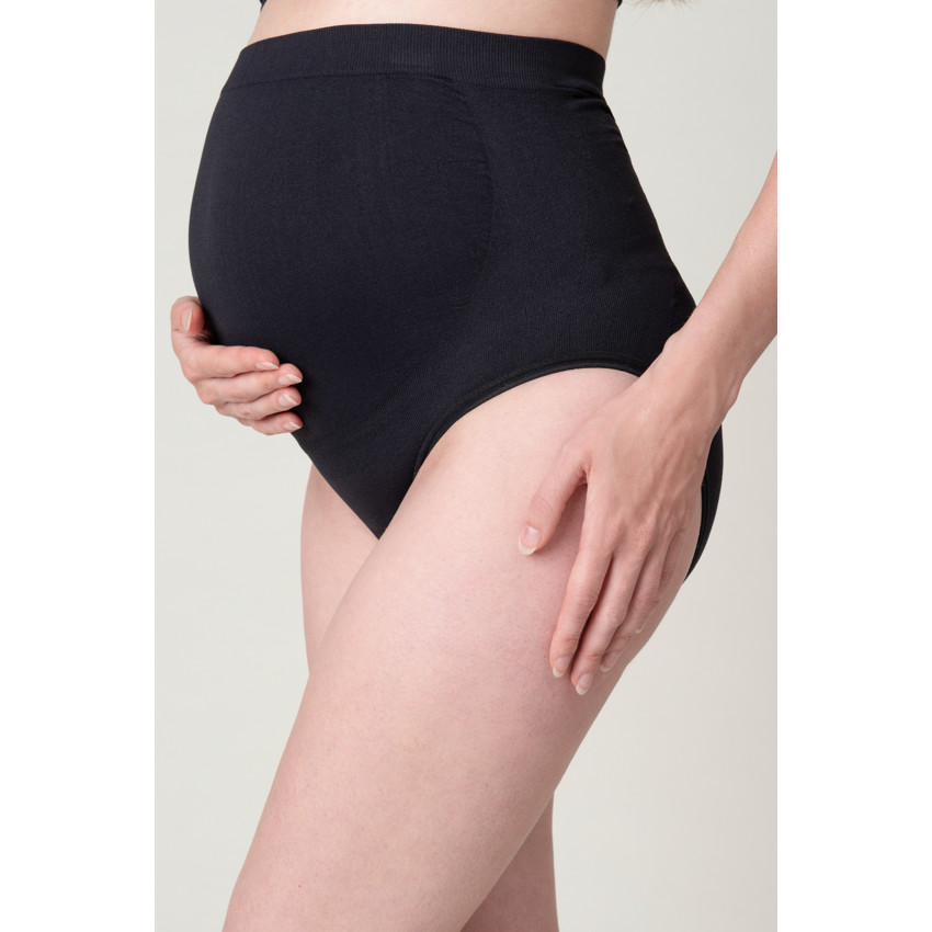 Culotte de grossesse taille haute sans coutures unie 