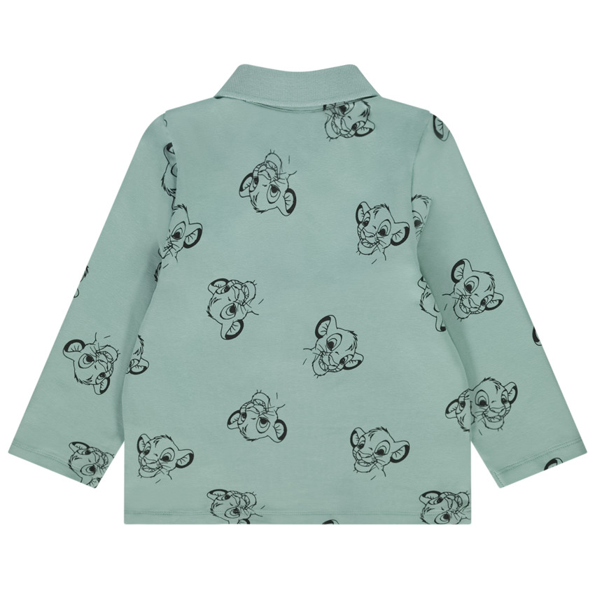 Polo manches longues imprimé Simba Disney pour bébé garçon 