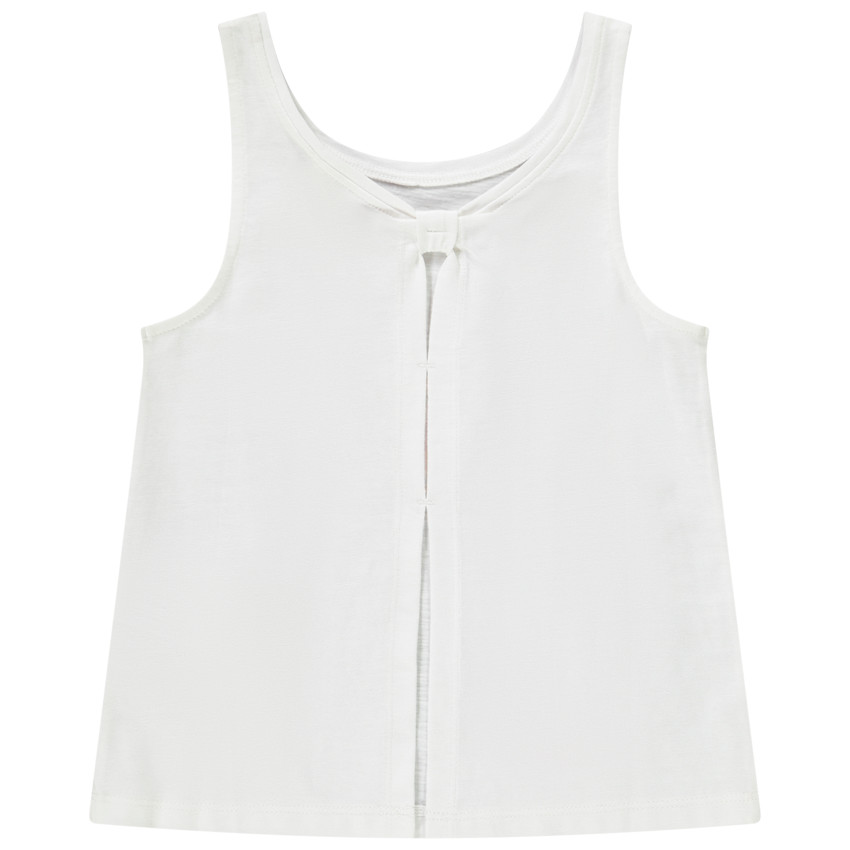 Débardeur en jersey avec print vélo et dos ajouré pour fille 