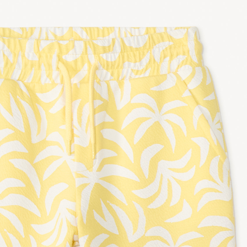 Ensemble 2 pièces t-shirt à capuche + short imprimé fantaisie garçon 