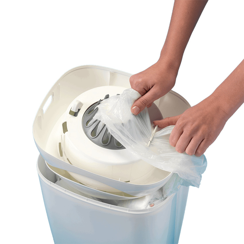 Poubelle à couches Tec - Rose 