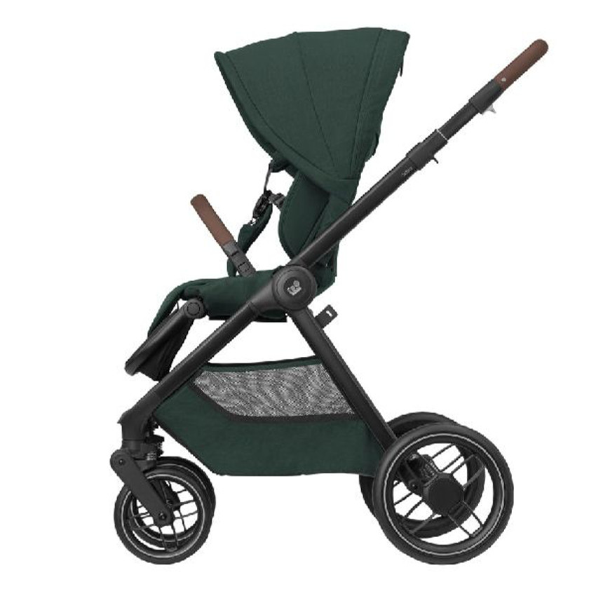 Kinderwagen + draagmand Oxford Plus Twillic Green 