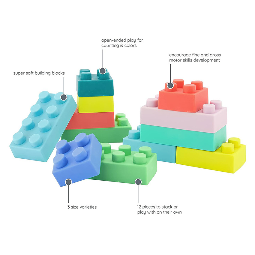 Blocs de construction – Super Soft 1st Building Blocks 