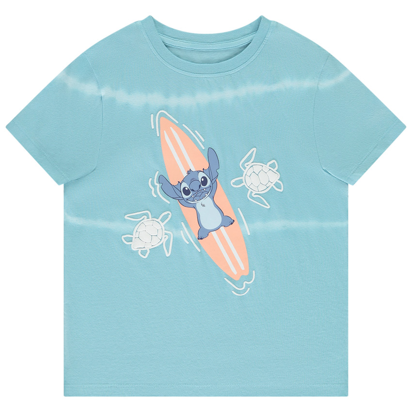 T-shirt met korte mouwen Stitch Disney jongens 