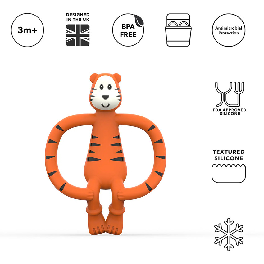 Anneau de dentition Animal Tigre 