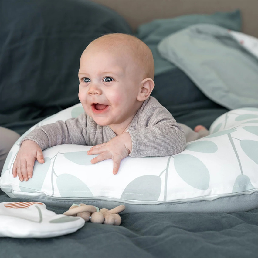 Coussin multi-usage Softy Leaves Aqua Green 