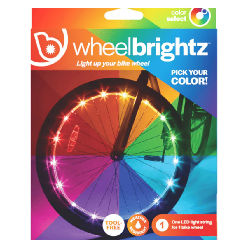 Éclairage Led roue de vélo WheelBrightz Multicolore 