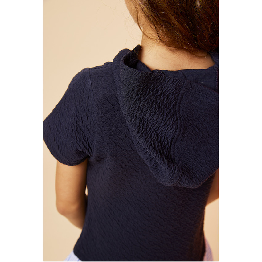 Robe 2 en 1 à capuche pour fille 