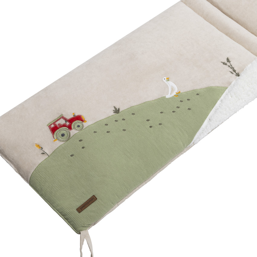 Fluweel tour de lit 3 delen La vie à la Ferme 