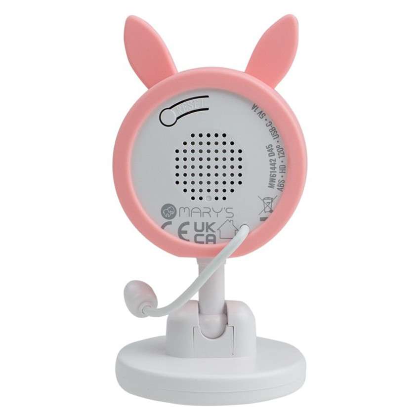 Babyphone vidéo Lapin Rose 