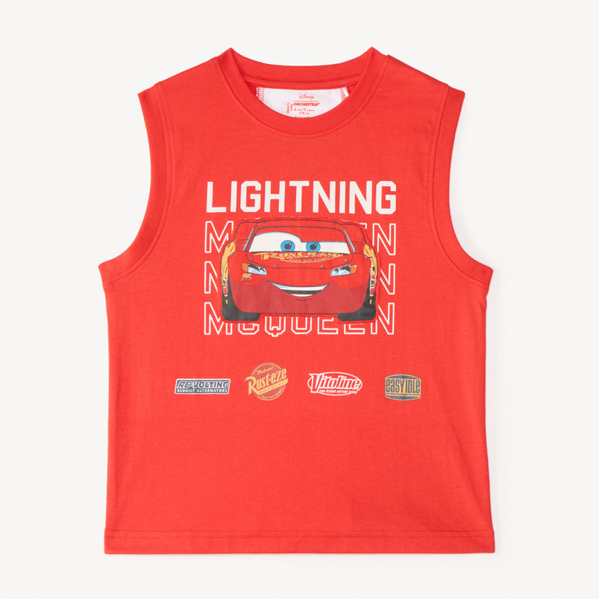 Débardeur Flash McQueen Disney-Pixar garçon 