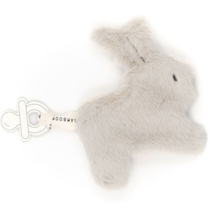 Attache sucette doudou - Lapin - Warm White 