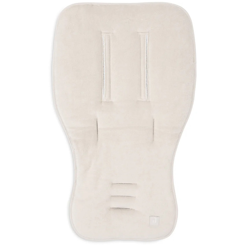 Coussin assise poussette - éponge/coton - Nougat  