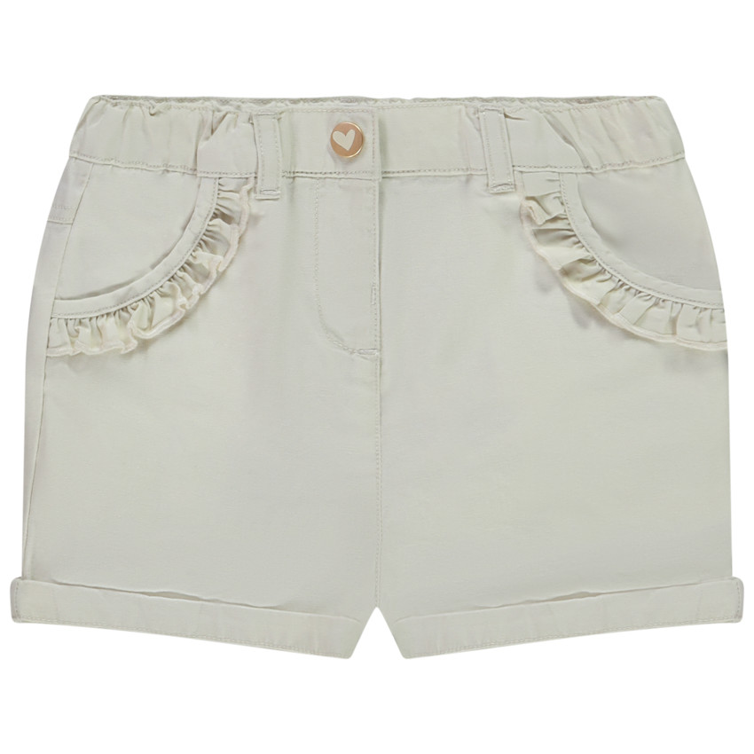 Short met ruches zakken voor baby meisjes 