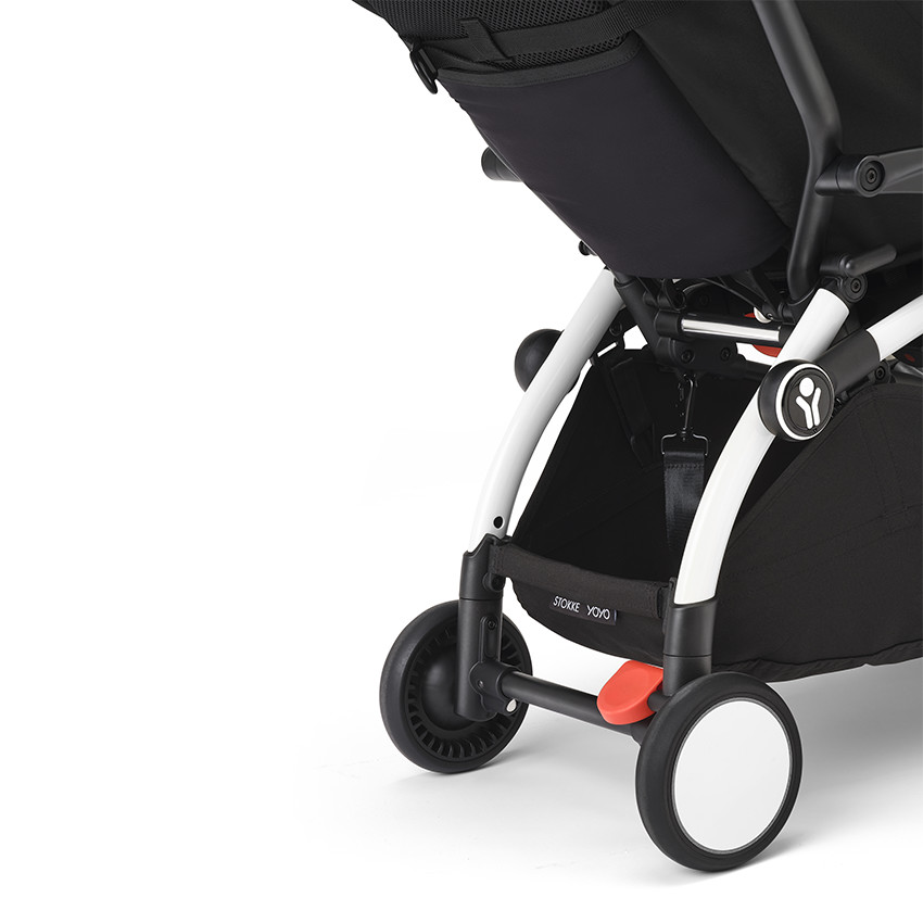 Poussette Stokke® YOYO³ à partir de 6 mois - cadre blanc/taupe 