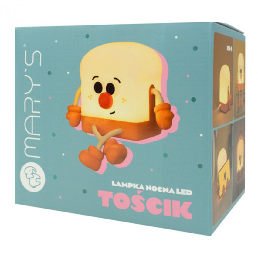 LED-nachtlampje Toast 