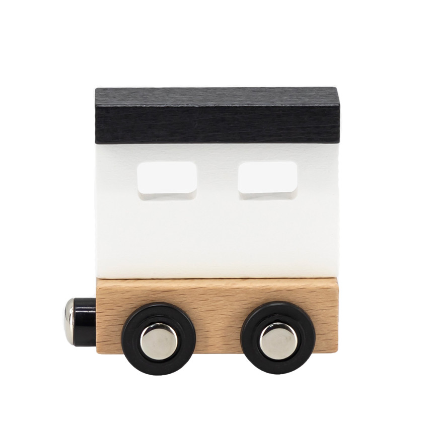 Wagon de train en bois  