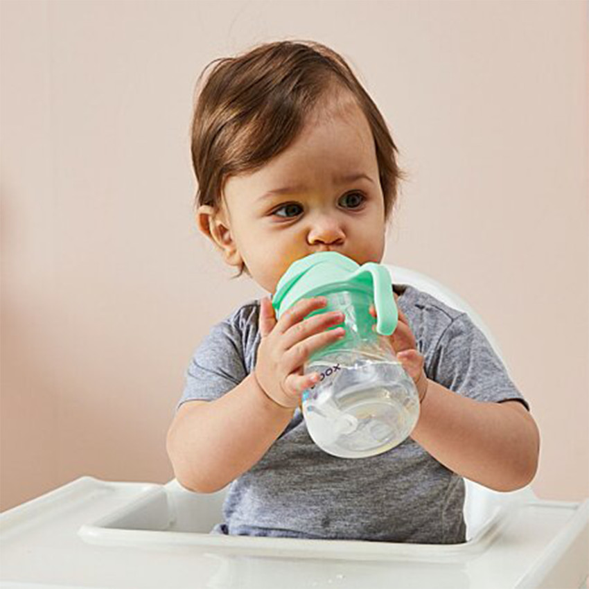 Drinkbeker Sippy met innovatief strootje 240ml Pistachio 6m+ 