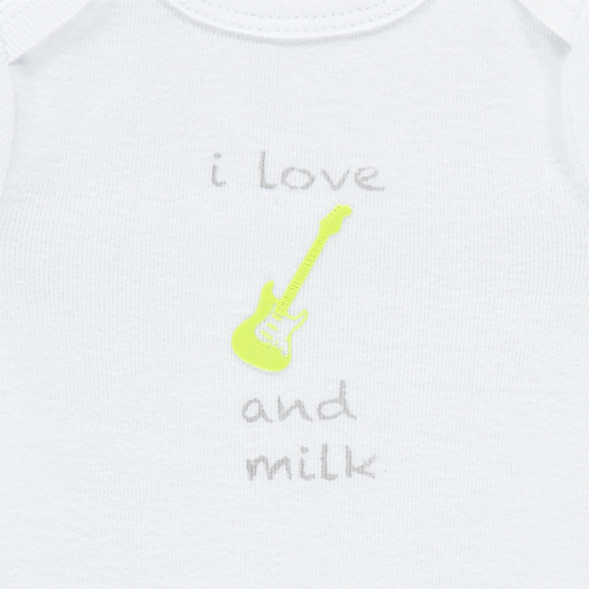 Rompertjes lange mouwen in katoen 