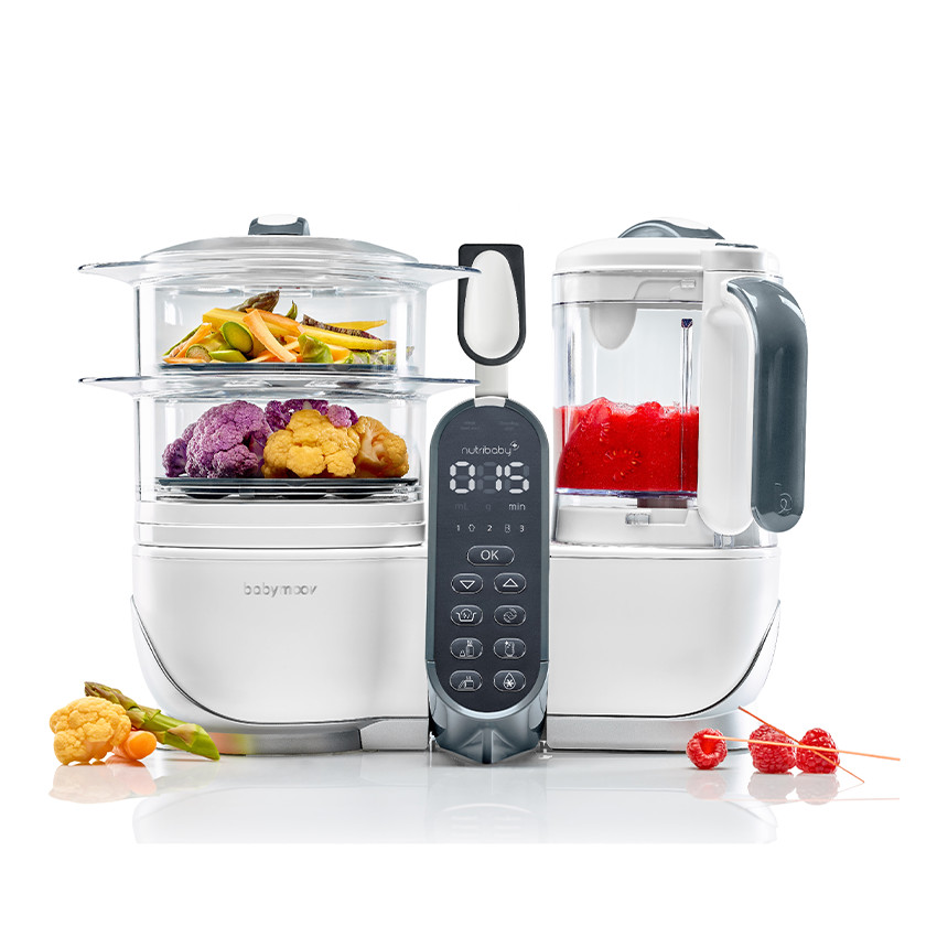 Robot multifonctions 6-en-1 Nutribaby+ - Loft White 