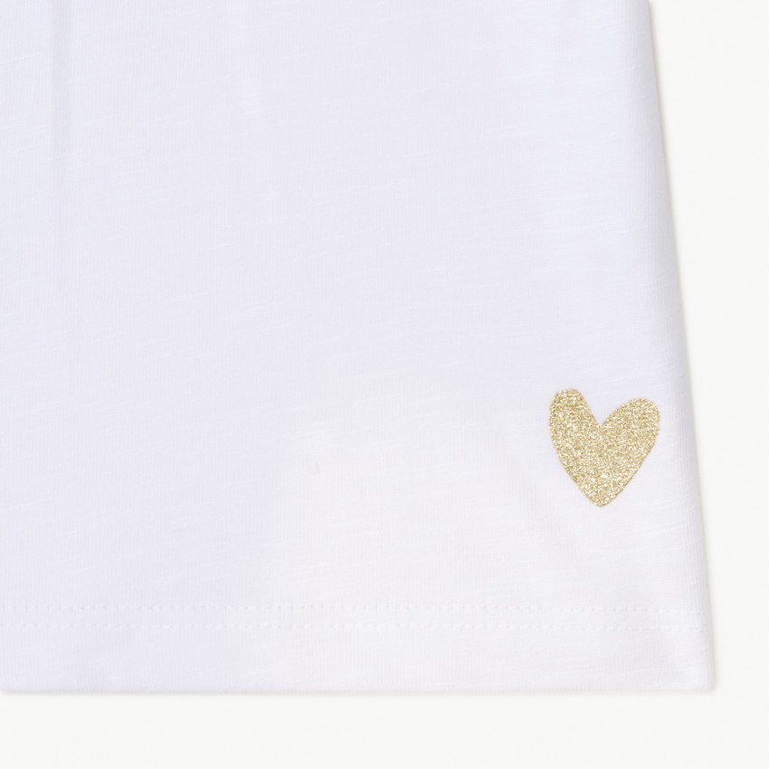 Lot de 3 t-shirts manches courtes unis pour bébé fille 