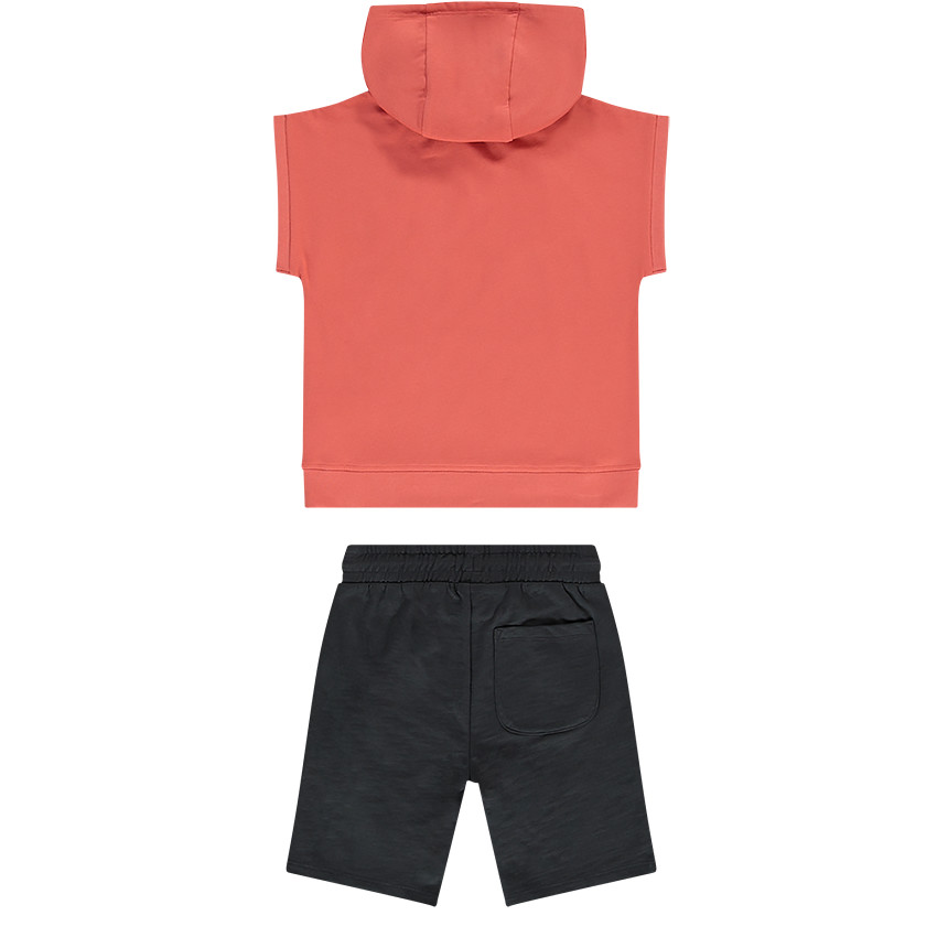 Ensemble de plage en jersey print fantaisie pour garçon 