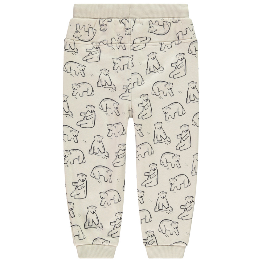 Lot de 3 joggings molleton fantaisie pour bébé garçon 