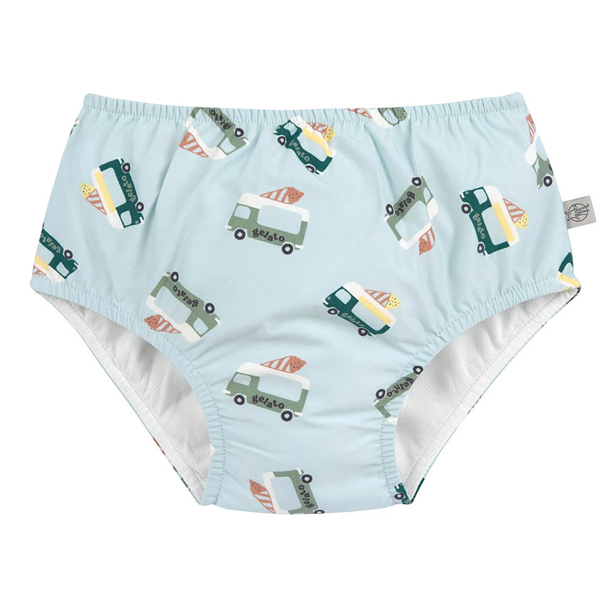 Couche de natation T62/68 (3 à 6 mois) Ice Cream Truck Illusion Blue 