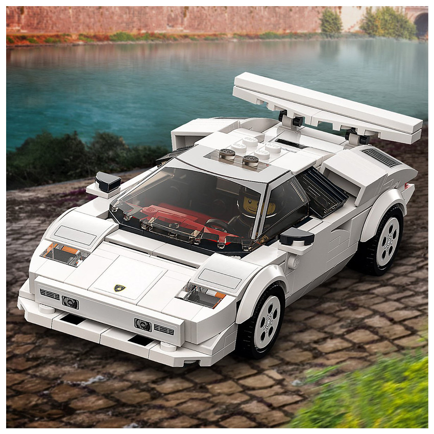 Speed Champions Lamborghini Countach 76908 Blanc 