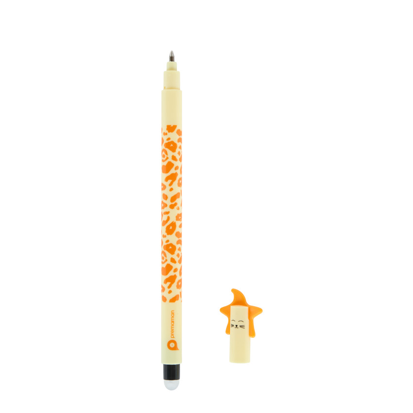 Stylo chat à encre gel effaçable 