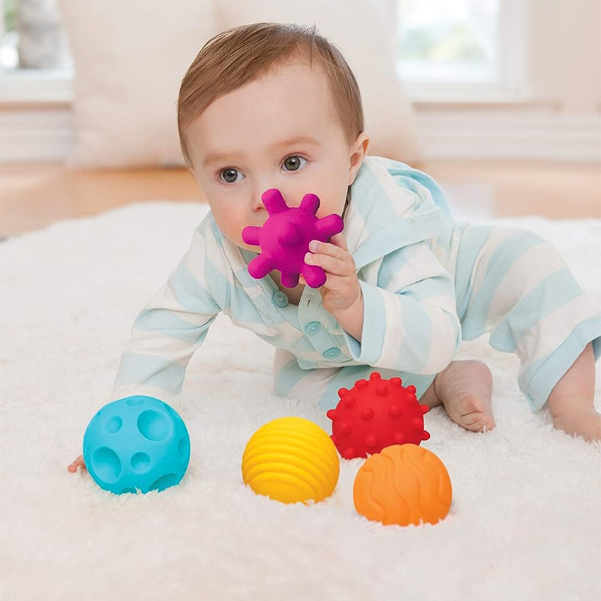 Coffret de 6 balles sensorielles – Textured Multi Ball Set 