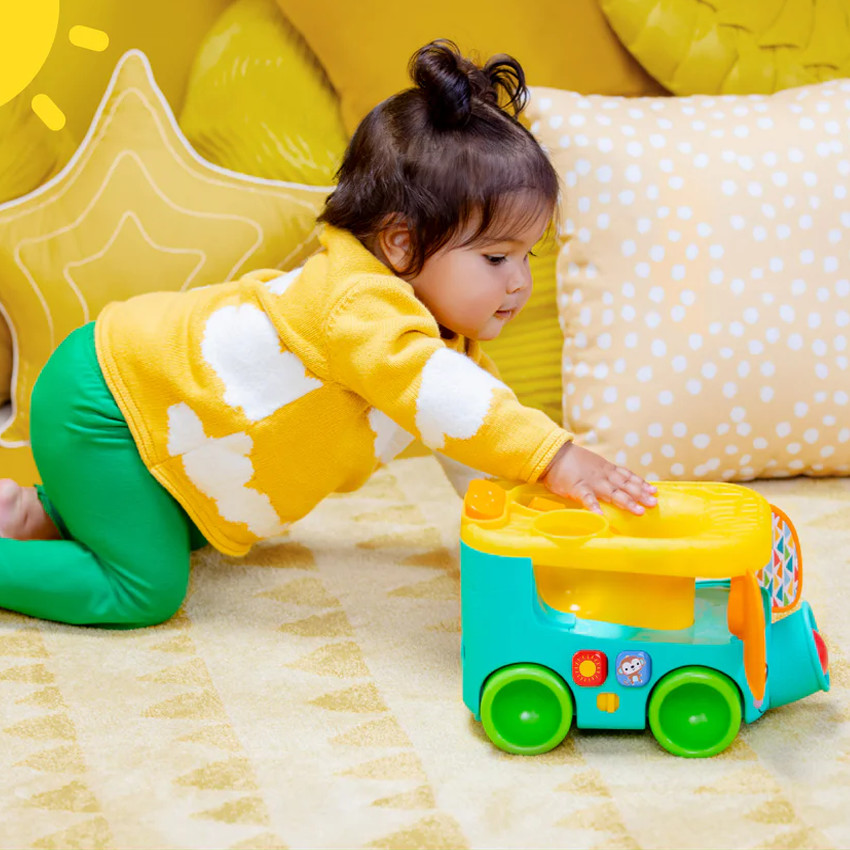 Bus à balles Pop et Roll Safari  