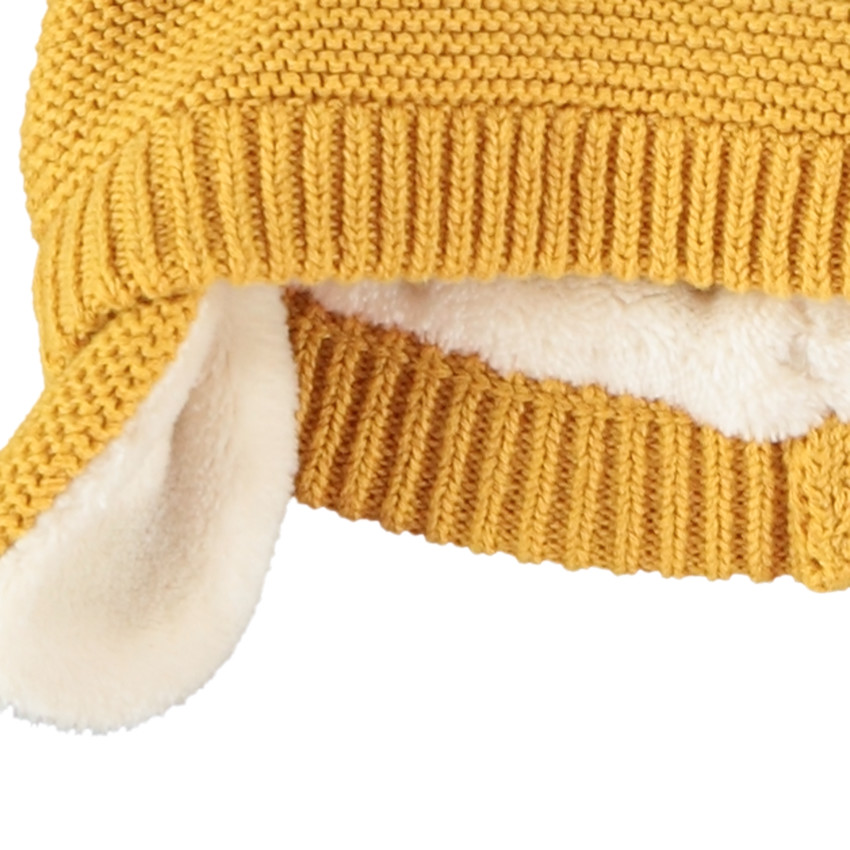 Bonnet péruvien avec doublure sherpa Winnie l'Ourson  