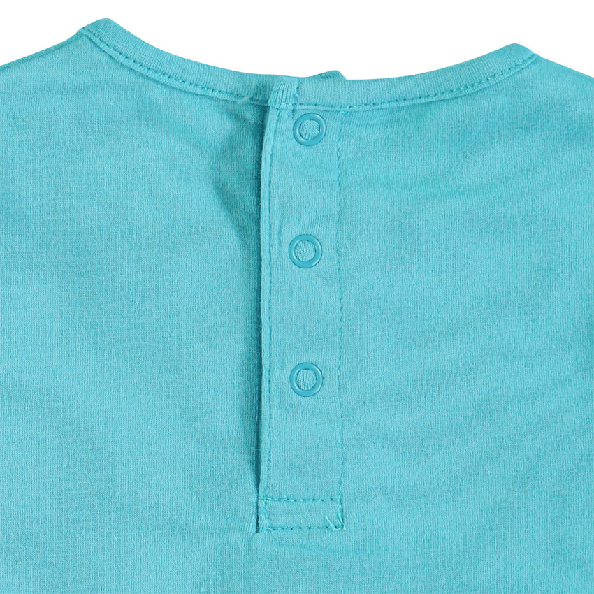 Set van 3 korte mouwen bodies voor baby jongens met logo print 