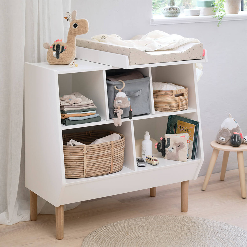 Lange Tétra Gots 70x70 cm - Lalee Bleu 3 pèces  