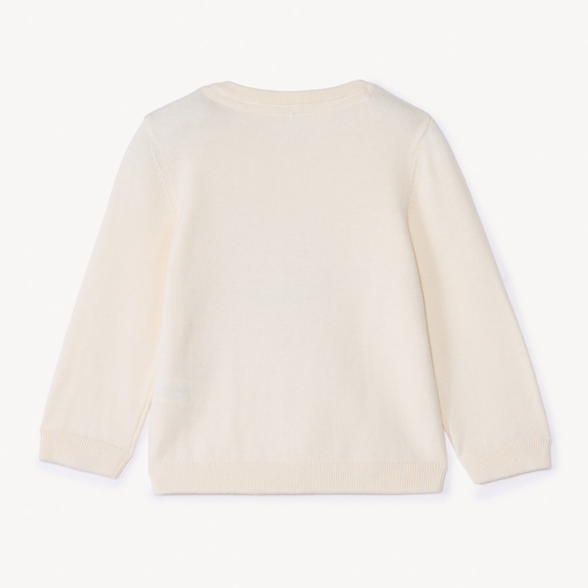 Pull en tricot print voiliers pour bébé garçon 