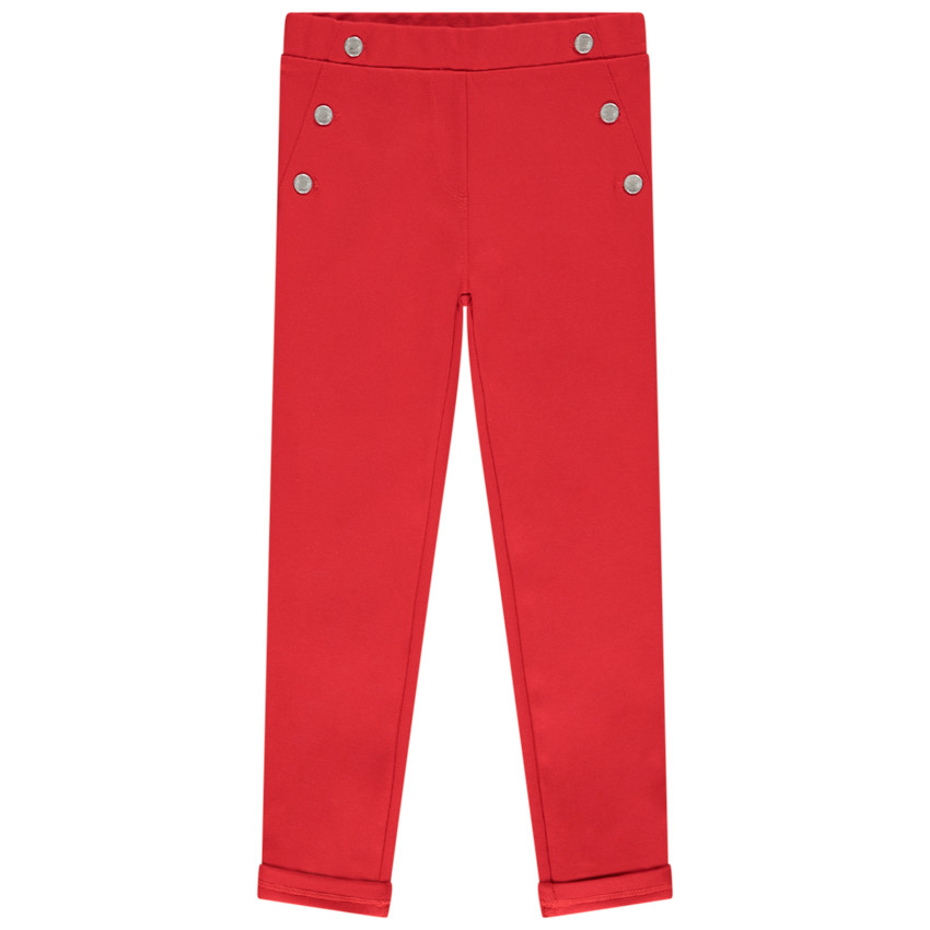 Jegging en milano effet pont pour fille 