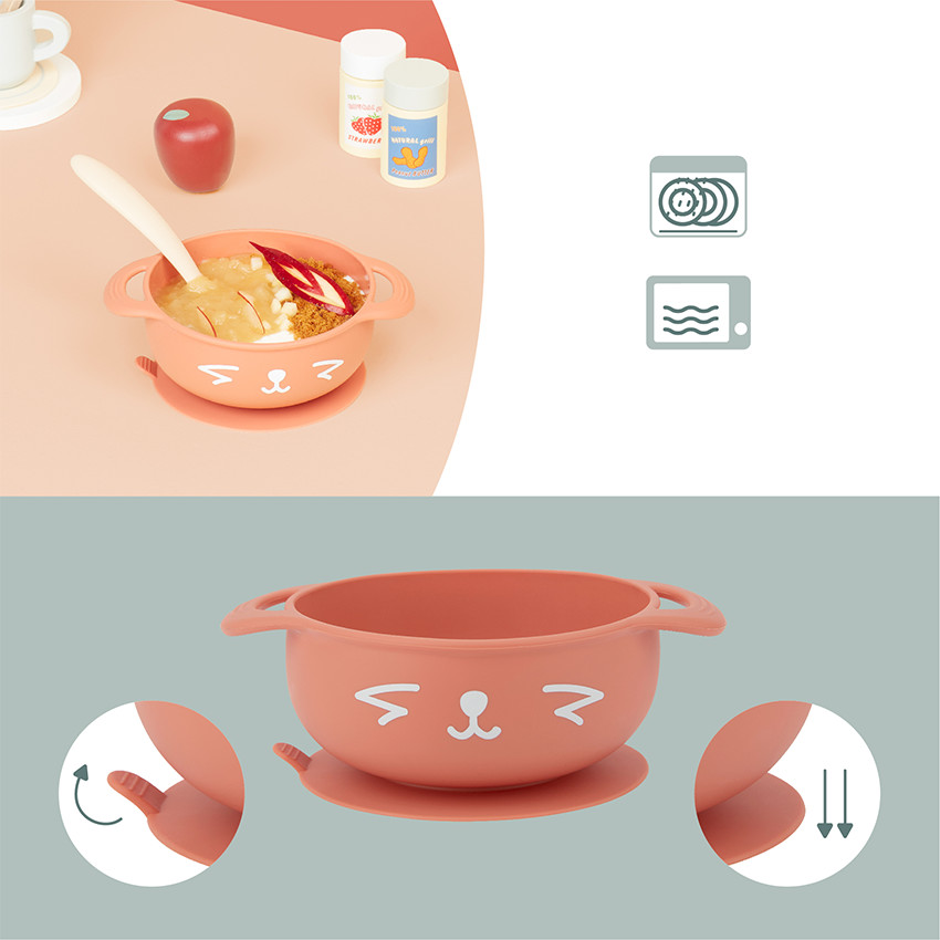 Coffret repas en silicone Tast'isy 15-24 mois - Renard 