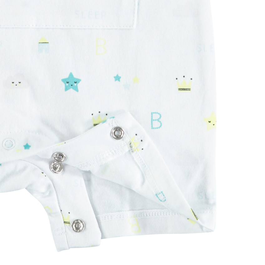 Lot de 2 combinaisons courtes à motifs oursons 