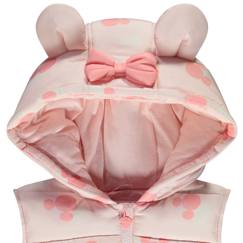 Doudoune sans manches ludique Minnie Disney pour fille 