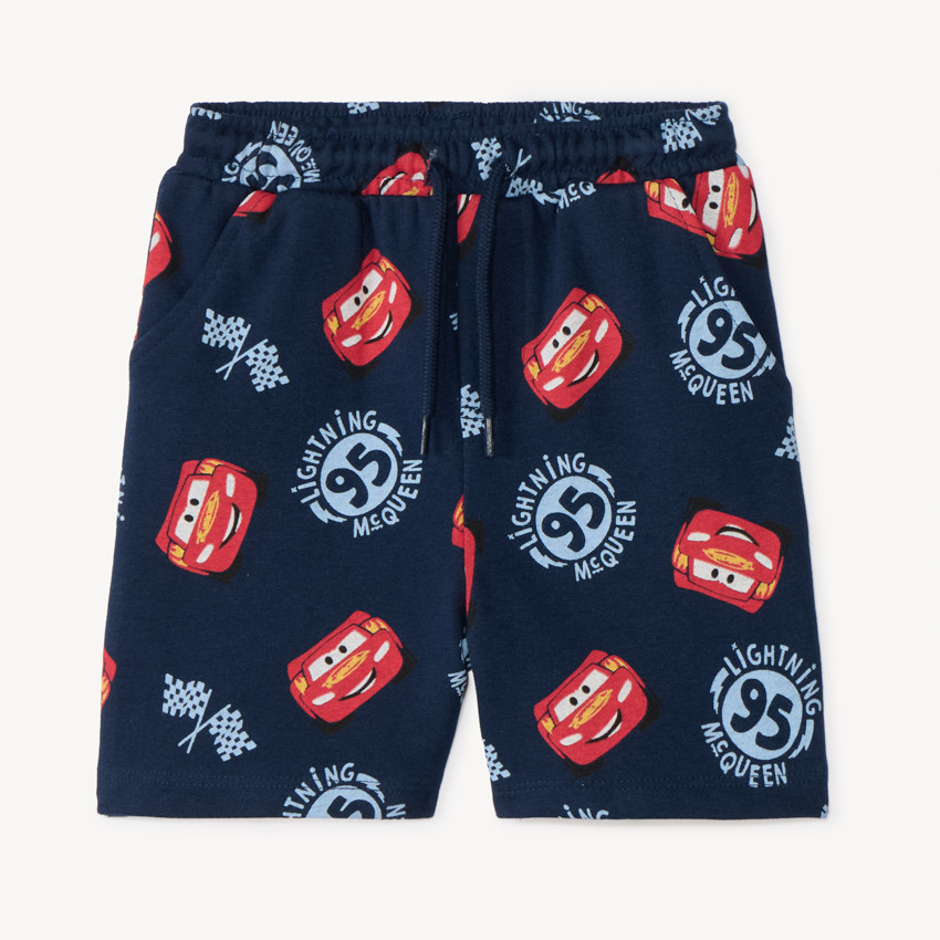 Bermuda molletonné imprimé Flash McQueen Disney-Pixar pour bébé garçon 