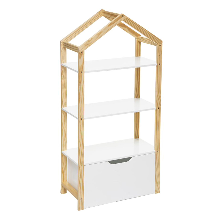 Bibliothèque Maison - Blanc 