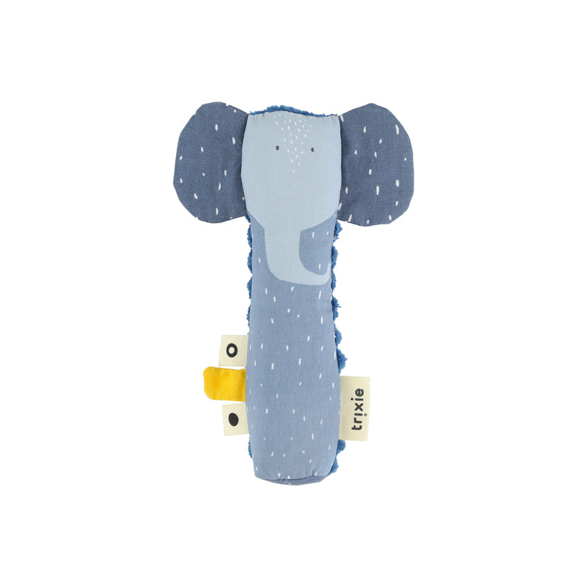 Hochet allongé - Mrs Elephant 