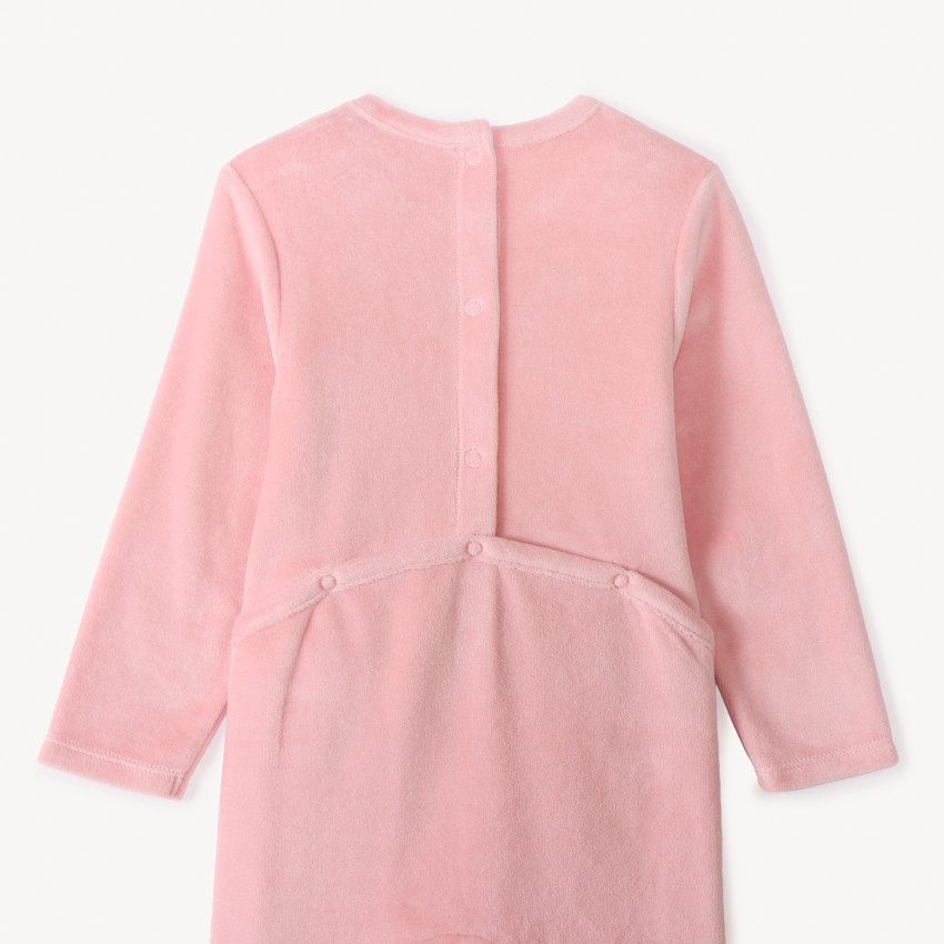 Lot de 3 dors-bien en velours fantaisie pour bébé fille  