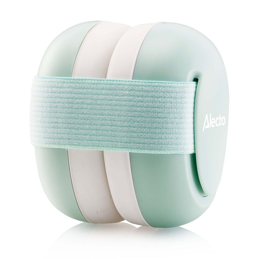 Protection auditive BV74 pour bébés et tout-petits Blanc/Menthe Verte  