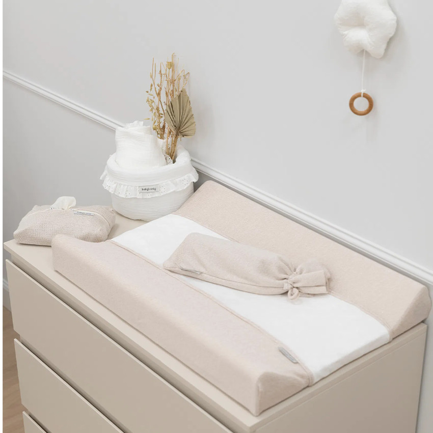 Baby's Only Housse De Matelas à Langer Tender Beige (45 X 70 Cm