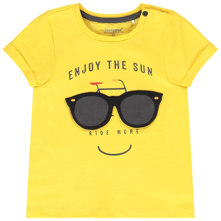 T-shirt manches courtes avec print pour bébé garçon 