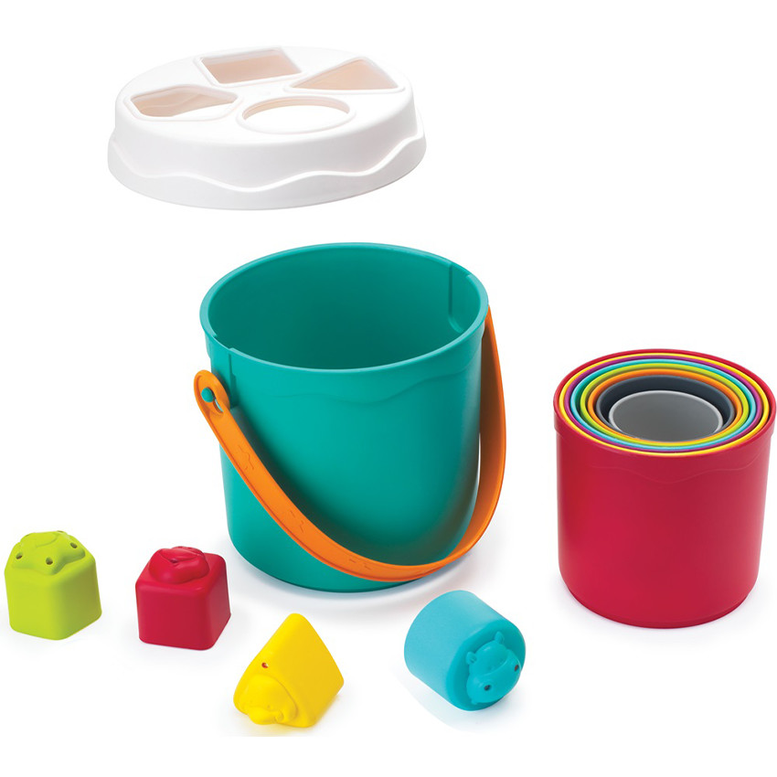 Seaux jeux de formes Stack N'Nest 6m+ 