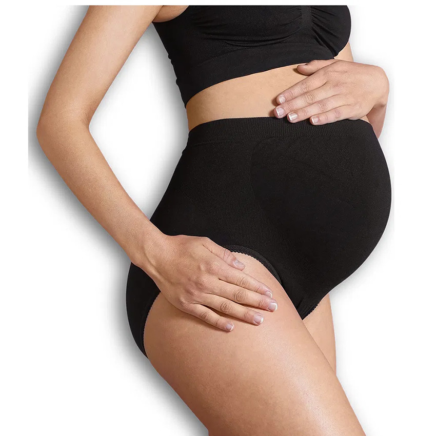 M - Culotte de soutien sans coutures - Noir 